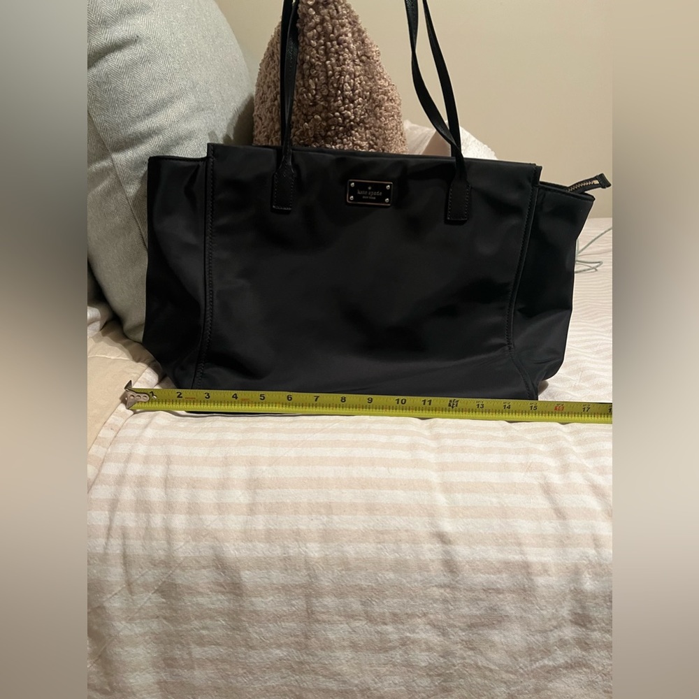 EUC | Black XL Kate Spade Nylon Tote Bag - Picture 6 of 8
